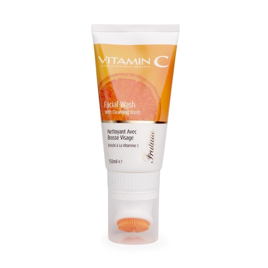 Vitamin C Facial Wash with Cleansing Brush Reinigungsgel 
