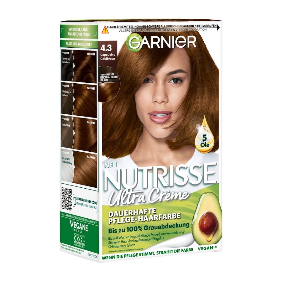 Nutrisse Ultra Crème Haarfarbe 1.0 pieces