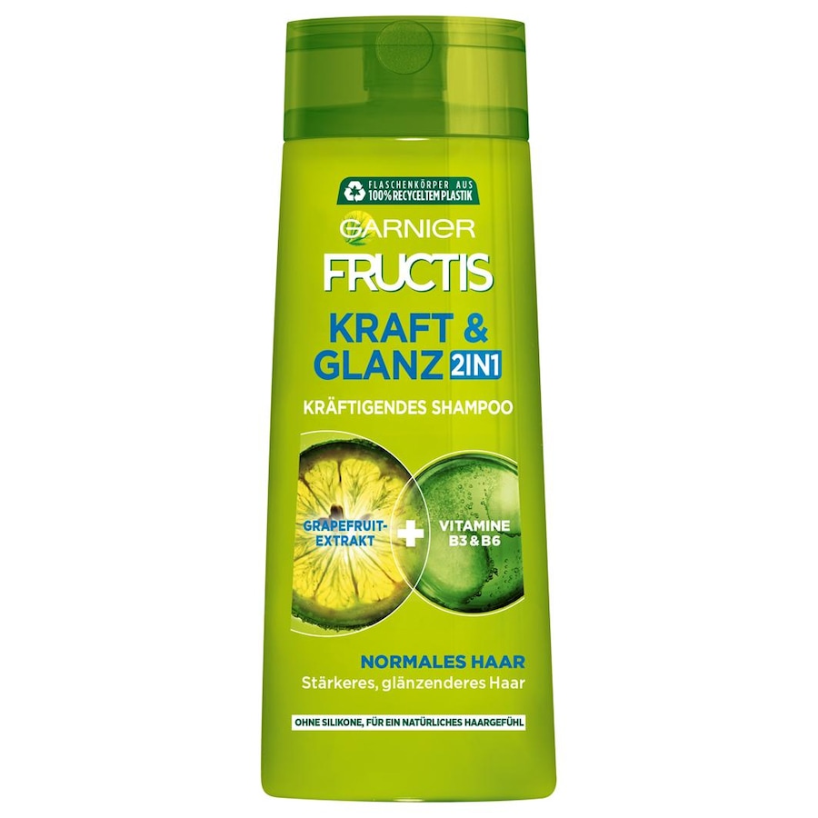 Fructis Fructis Kraft und Glanz Kräftigendes 2-in-1 Shampoo Haarshampoo 