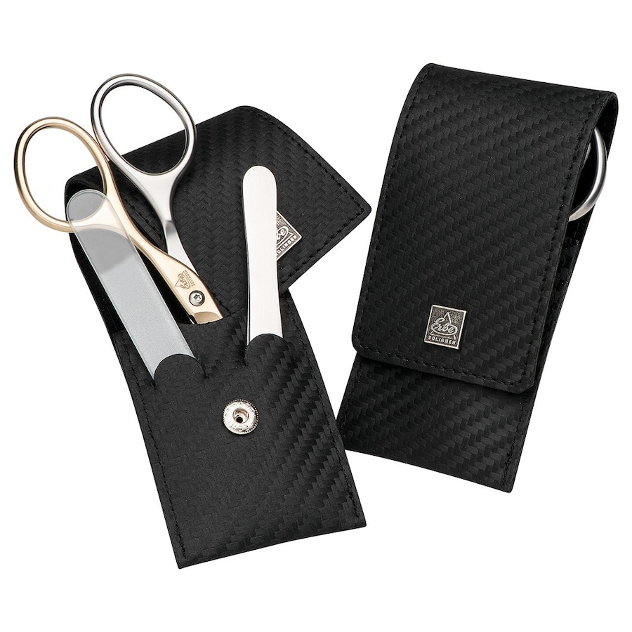 Maniküre Set Taschen-Etui LADY Serie 'Carbon', schwarz, 3-tlg. Etui 1.0 pieces