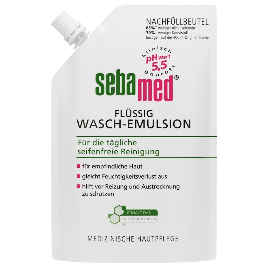 Flüssig Wasch-Emulsion Nachfüllbeutel Waschlotion 