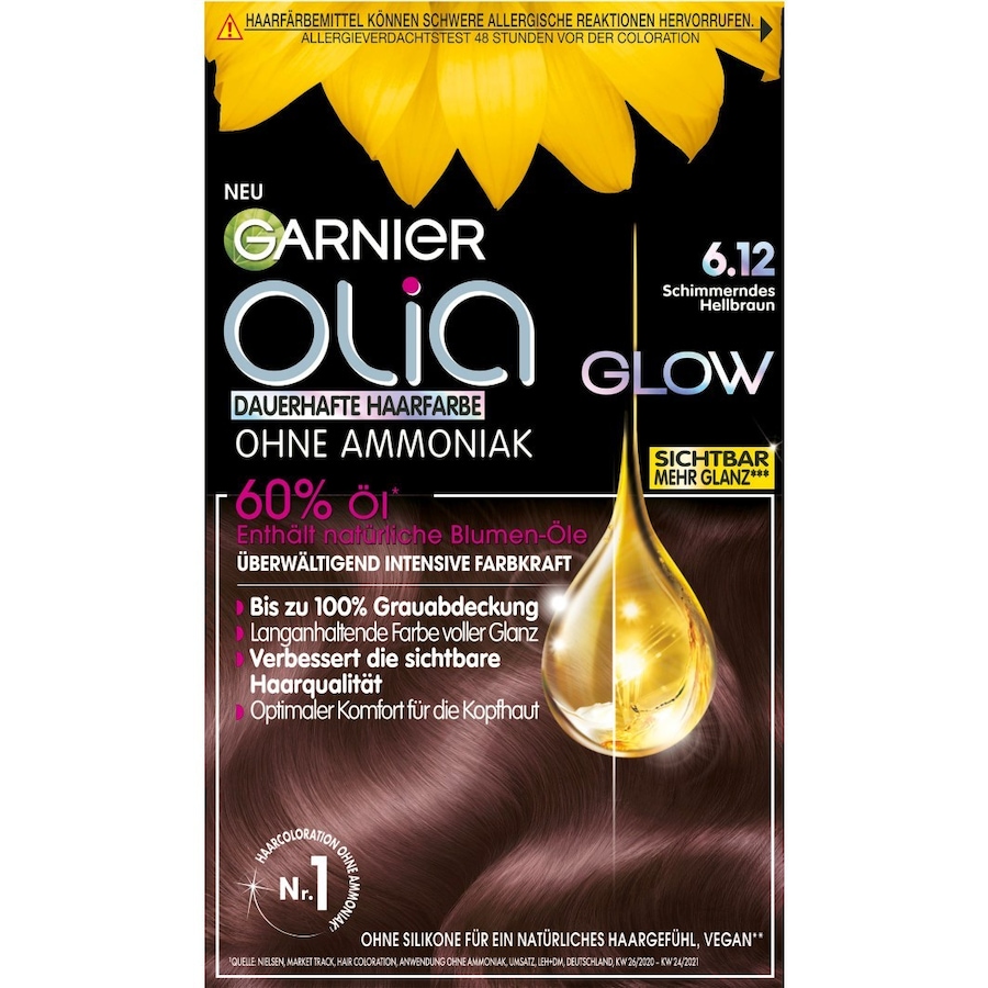 Olia Glow Dauerhafte Haarfarbe 1.0 pieces