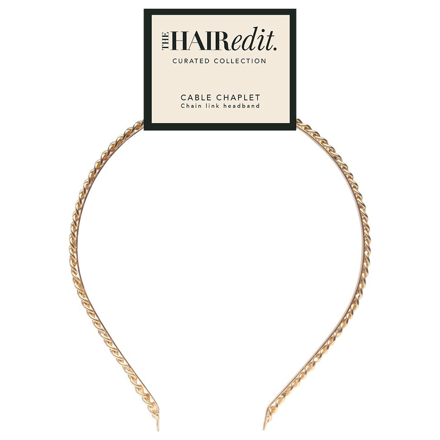 Gold Cable Chaplet Headband Haarreif 1.0 pieces