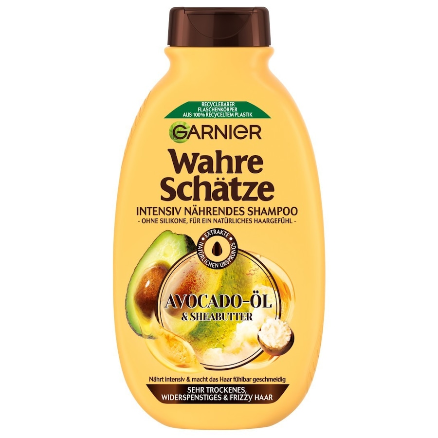 Wahre Schätze Intensiv Nährendes Avocado-Öl & Sheabutter Shampoo 