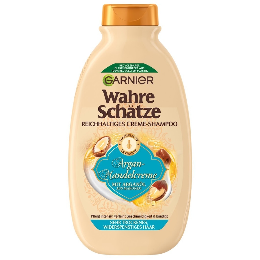 Wahre Schätze Reichhaltiges Creme- Argan-Mandelcreme Shampoo 