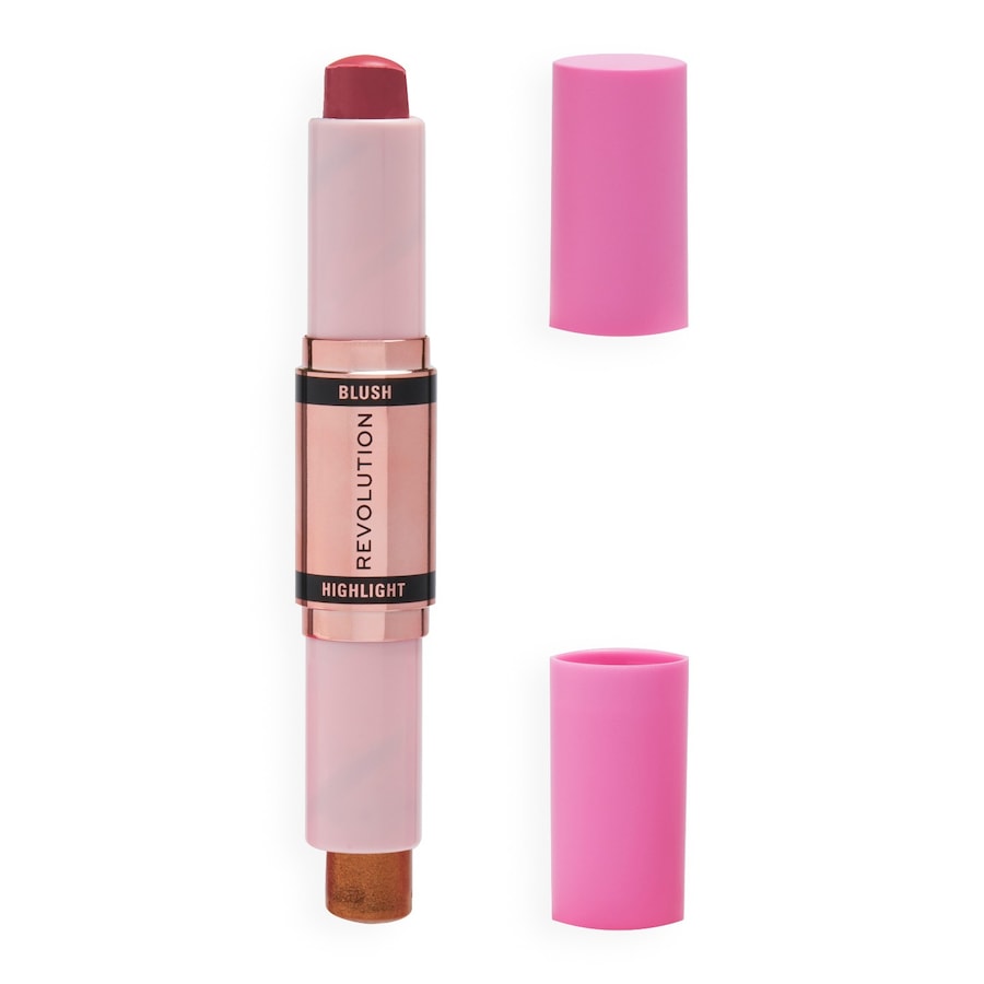 Blush & Highlight Stick Flushing Pink Highlighter 