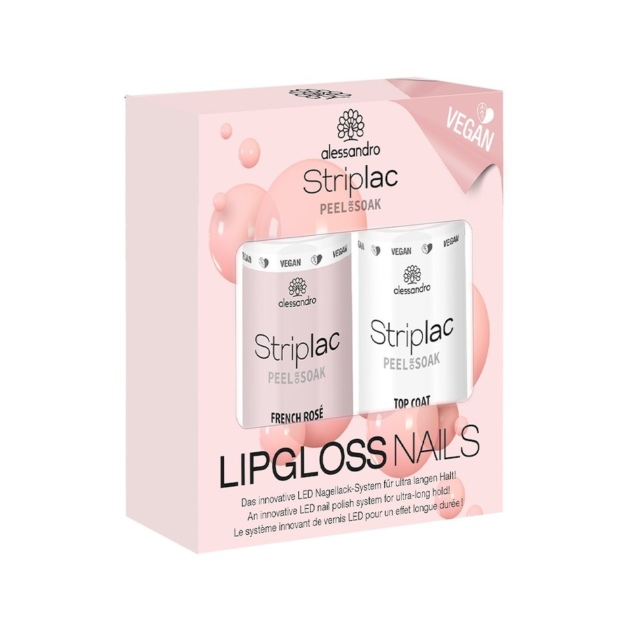Striplac LIPGLOSS Set Gel-Lack 1.0 pieces