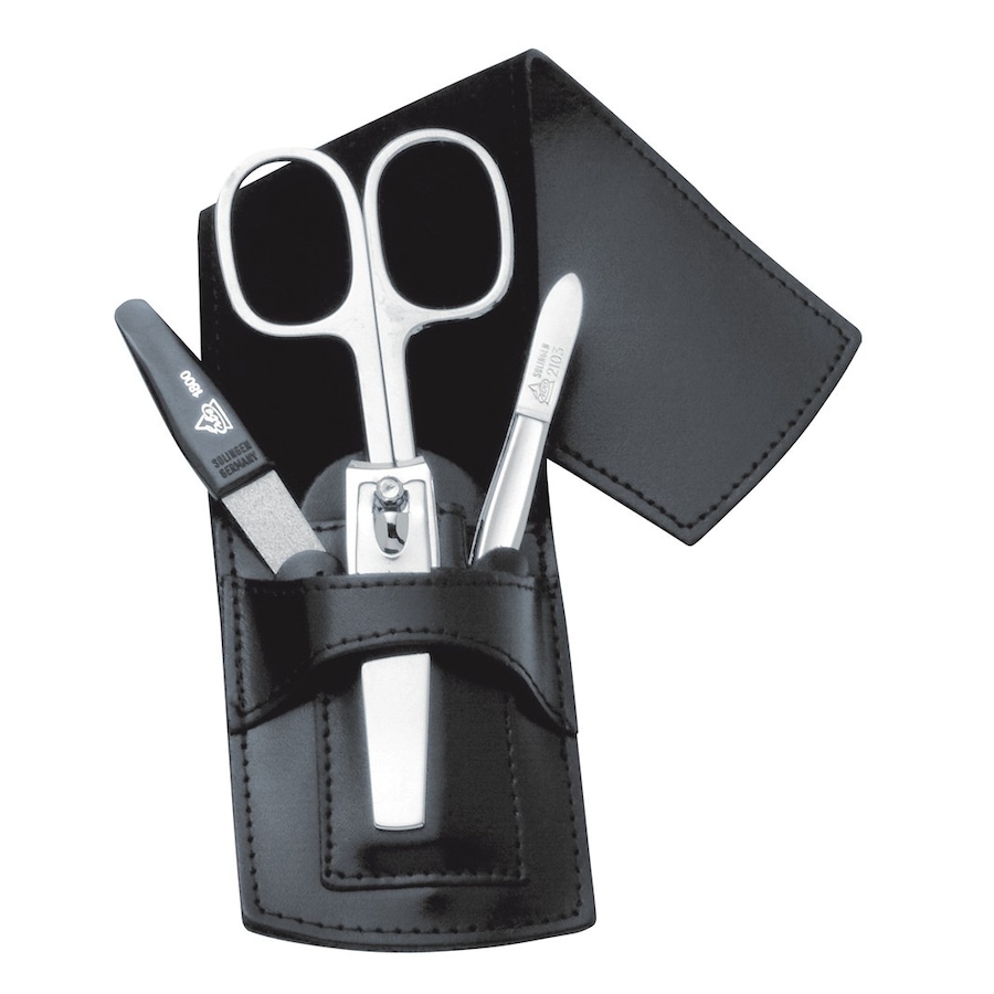 Maniküre Set Taschen-Etui Serie Pocket, schwarz, 4-tlg. Nagelpflegeset 1.0 pieces