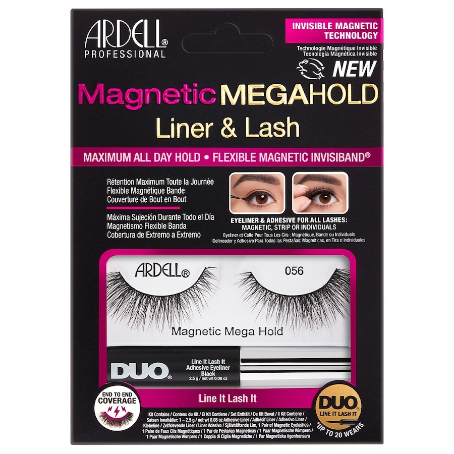 Magnetic Megahold Liner & Lash 056 Künstliche Wimpern 1.0 pieces