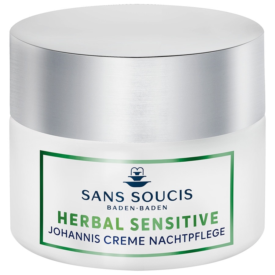 Herbal Sensitive Johannis Creme Nachtpflege Gesichtscreme 