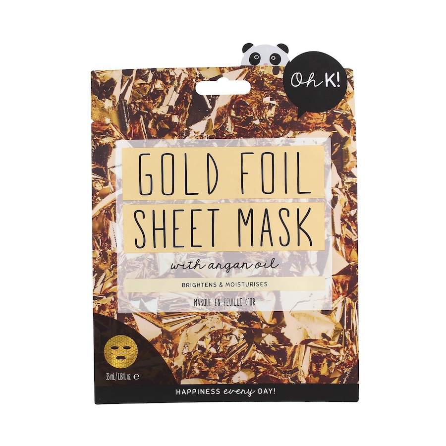 Gold Foil Sheet Mask Tuchmaske 1.0 pieces