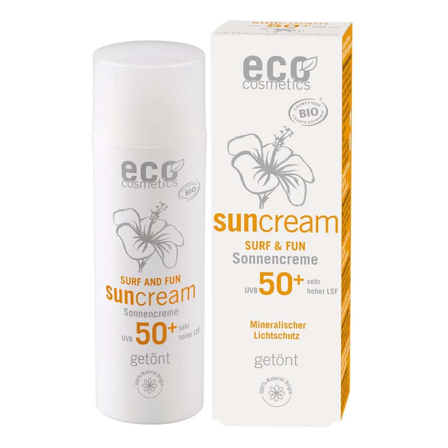 eco cosmetics Surf and FUN Sonnencreme LSF 50 