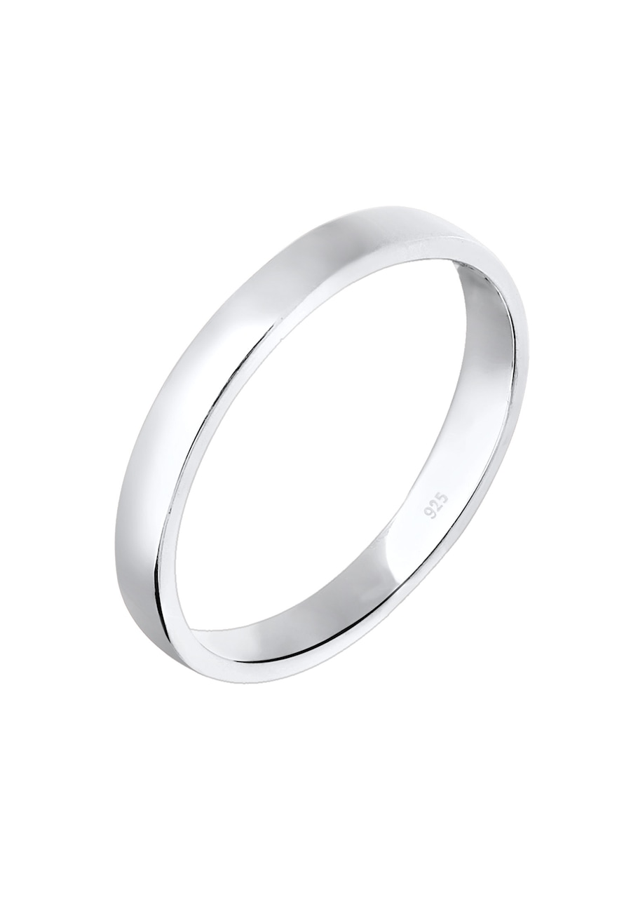 Elli  Elli Elli Ring Basic Bandring Trend 925 Sterling Silber Ring 1.0 pieces