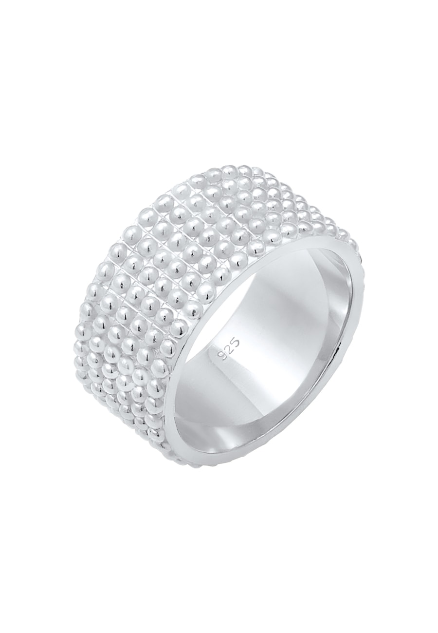 Elli  Elli Elli Ring Basic Bandring Dots Trend Cool 925 Silber Ring 1.0 pieces