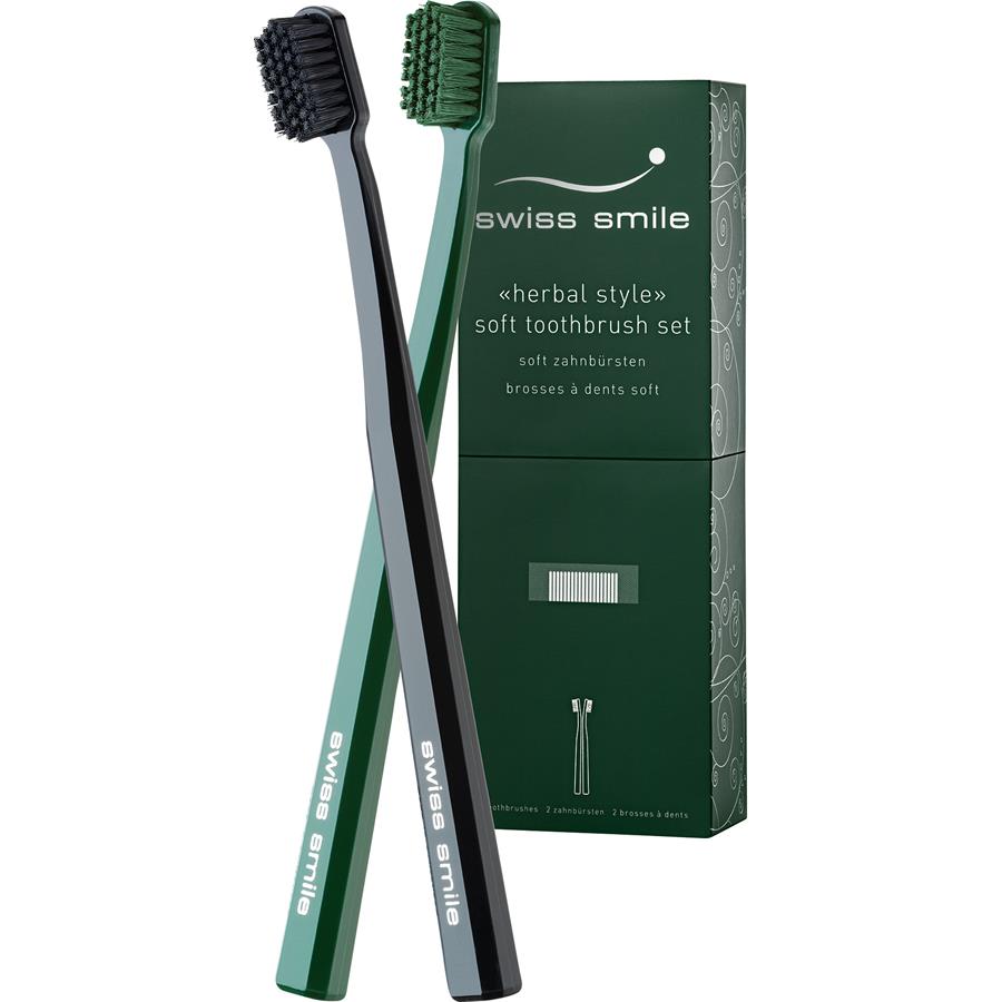 Herbal Style Soft Toothbrush Set Gesichtspflegeset 2.0 pieces