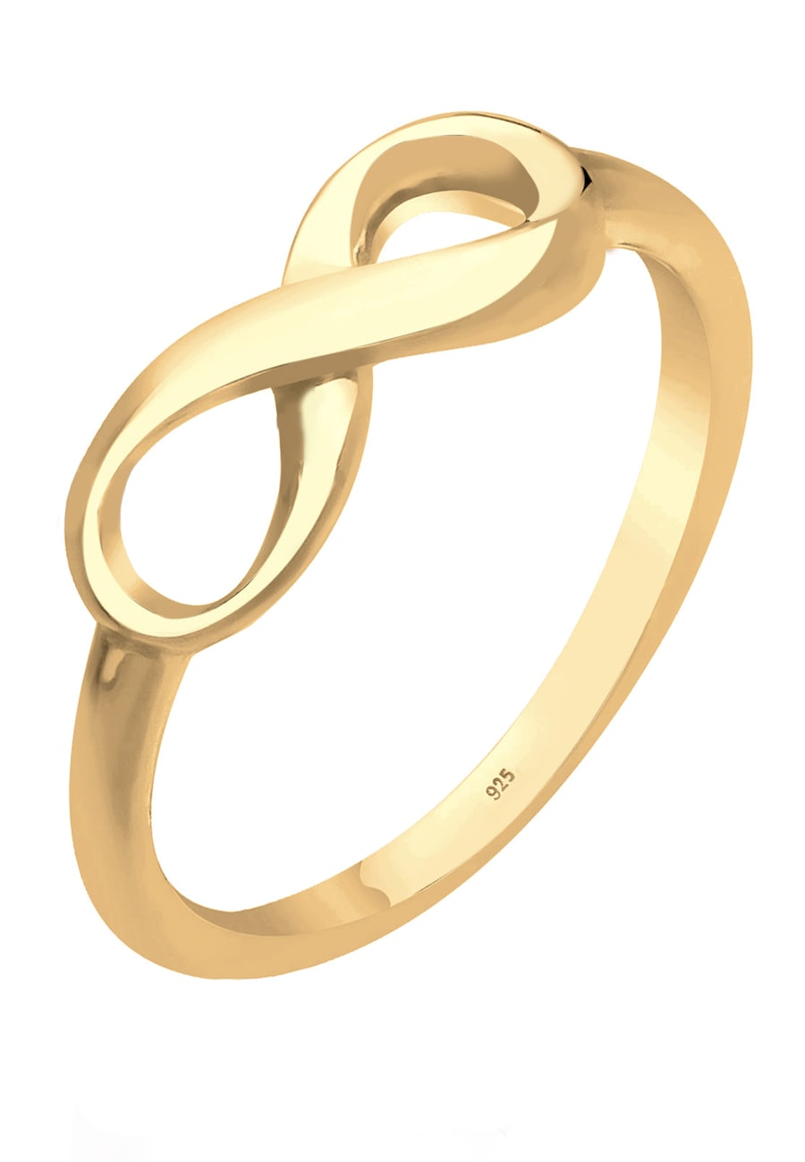 Elli  Elli Elli Ring Basic Infinity Unendlichkeit 925 Sterling Silber Ring 1.0 pieces