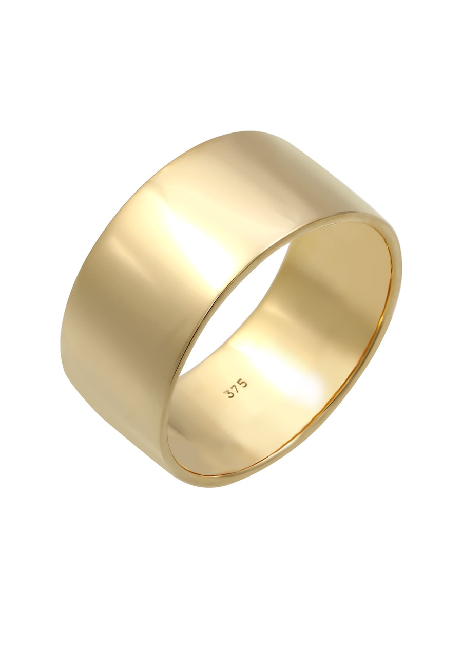 Elli PREMIUM  Elli PREMIUM Elli PREMIUM Ring Basic Bandring 375 Gelbgold Ring 1.0 pieces
