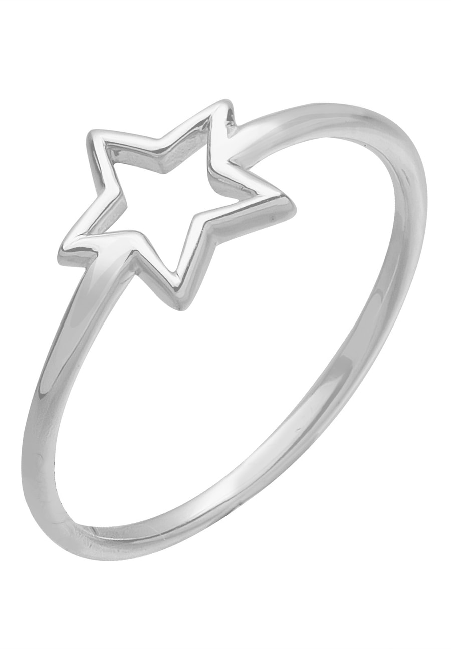 Elli  Elli Elli Ring Trendsymbol Stern 925er Sterling Silber Ring 1.0 pieces