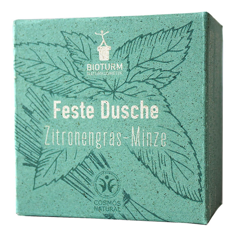 Festes Dusche - Zitronengras-Minze 100g Körperseife 