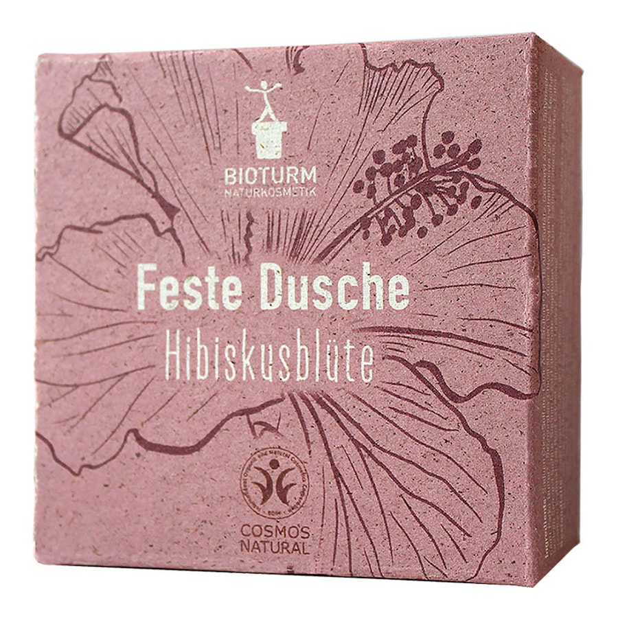 Festes Dusche - Hibiskusblüte 100g Körperseife 