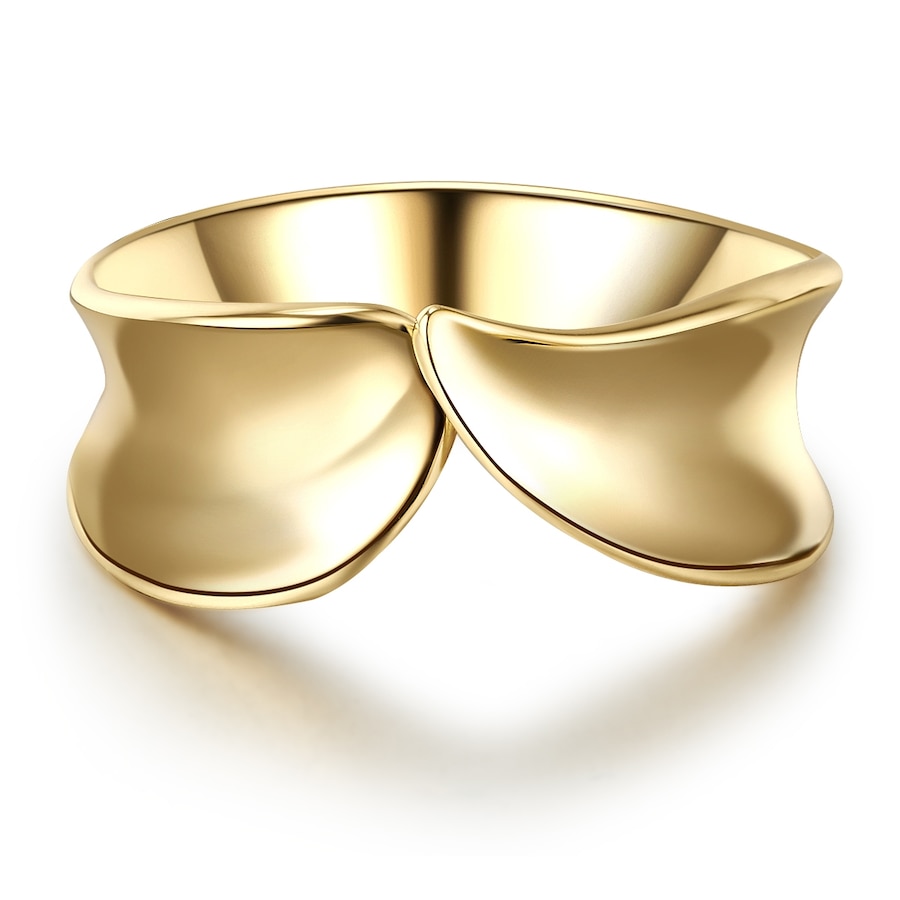 Ring Sterling Silber in Gelbgold Ring 1.0 pieces