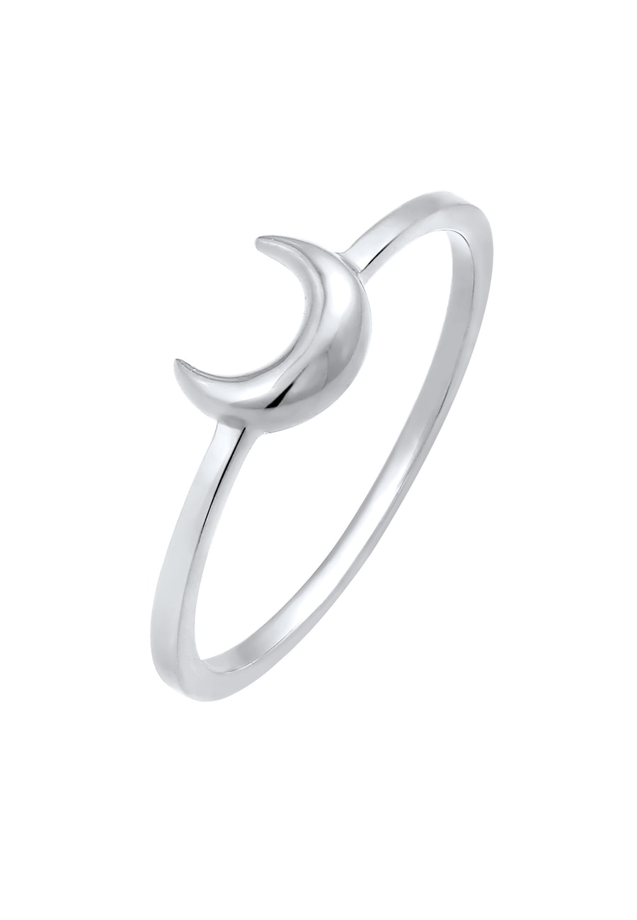 Elli  Elli Elli Ring Halbmond Mond Astro Basic 925 Silber Ring 1.0 pieces