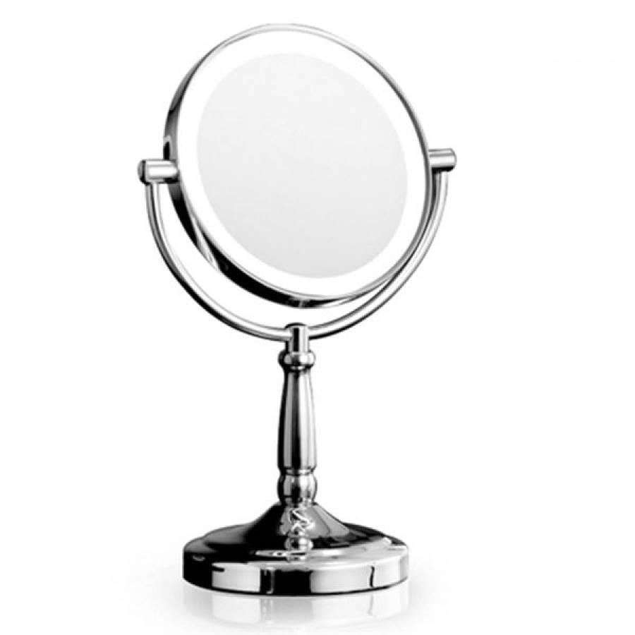 Kosmetikspiegel mit LED-Licht und 5X Vergrößerung Kosmetikspiegel 1.0 pieces