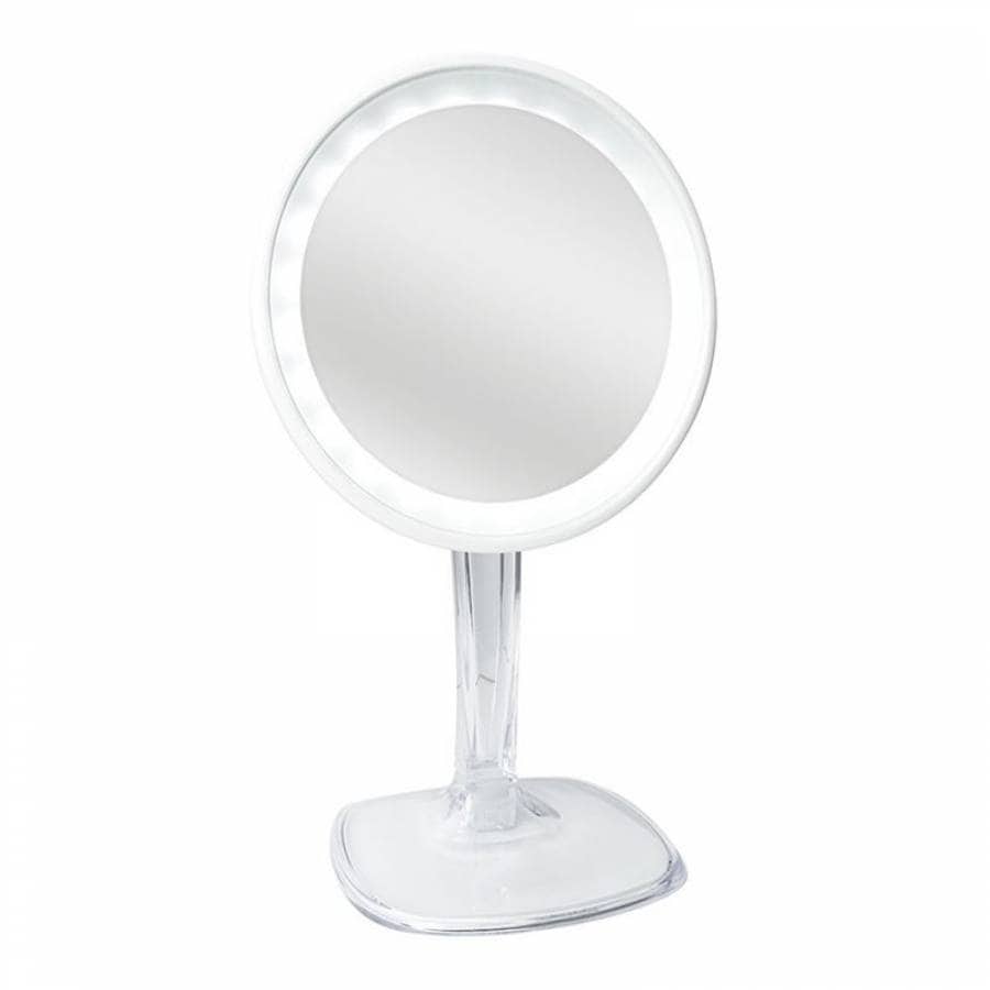 Halo Wiederaufladbarer Kosmetikspiegel mit LED und 10x Vergrößerung Kosmetikspiegel 1.0 pieces