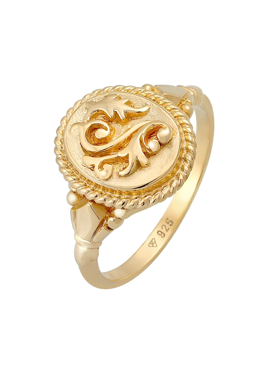 Elli  Elli Elli Ring Vintage Ornament Design 925 Sterling Silber Ring 1.0 pieces