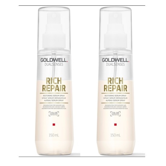 Goldwell  Goldwell Goldwell Dualsenses Doppelpack Rich Repair Serum Spray 2x150 ml Haarpflegeset 300