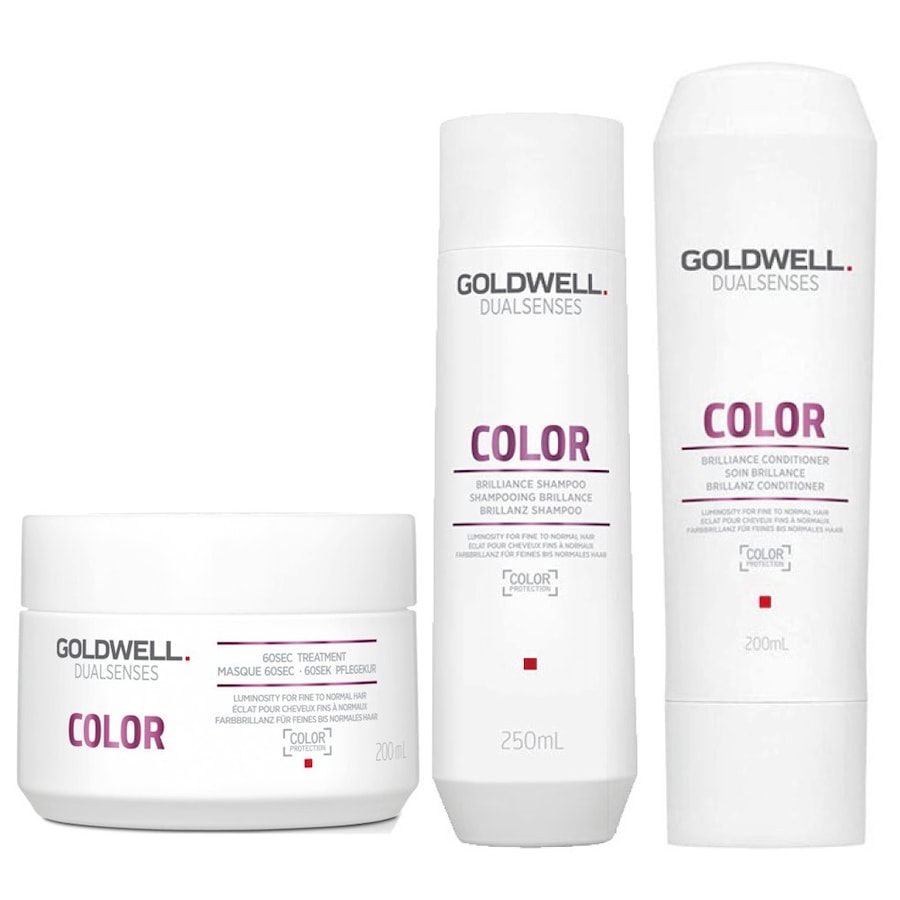Goldwell  Goldwell Goldwell Dualsenses Color Set 3, Sh.250 ml, Con. 200 ml & Maske 200 ml Haarpflege
