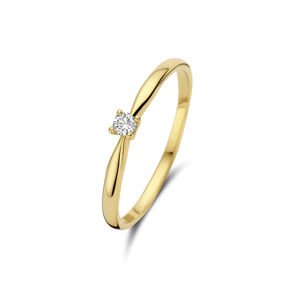 De la Paix Ring - 585 Gold / 14 Karat Gold Ring 1.0 pieces