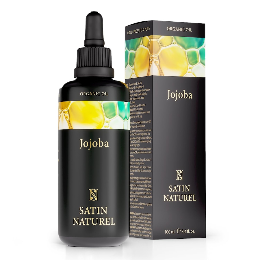 Jojobaöl BIO Kaltgepresst 100% Rein Für Haut Haare Nägel Gesichtsöl Körperöl Vegan - Anti Aging, Nat