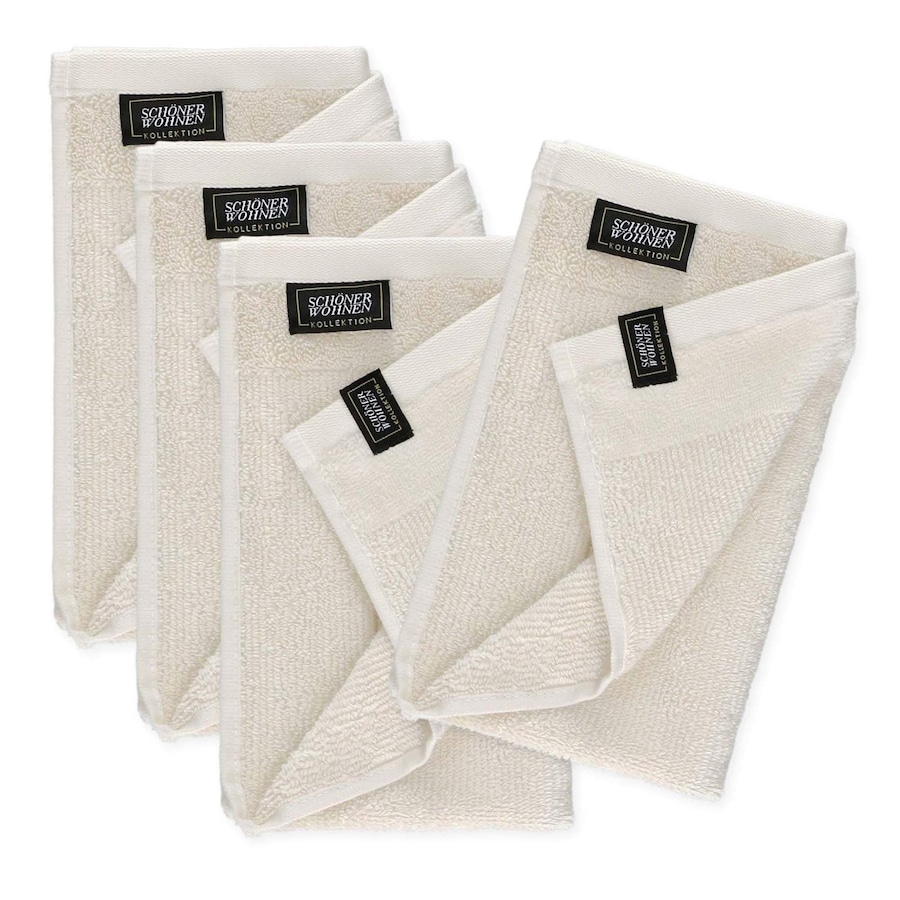 4er Set Gästehandtuch aus 100 % Baumwolle SENSE Handtuch 1.0 pieces